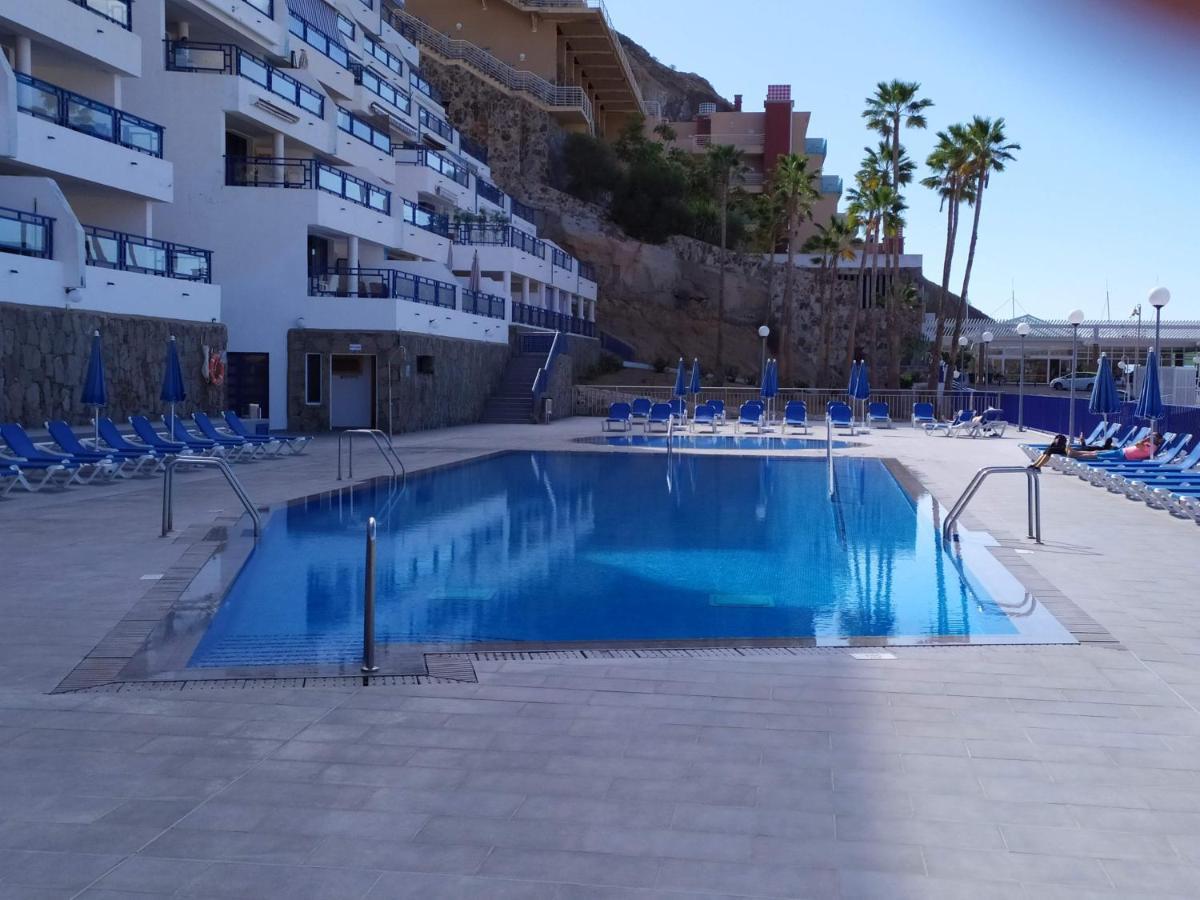 Ocean View Apartment In Taurito, Mogan - Top Floor Dış mekan fotoğraf