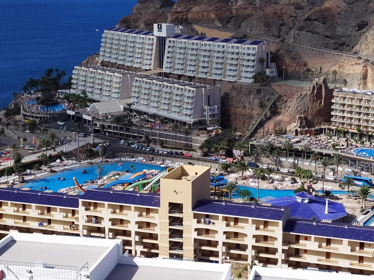 Ocean View Apartment In Taurito, Mogan - Top Floor Dış mekan fotoğraf