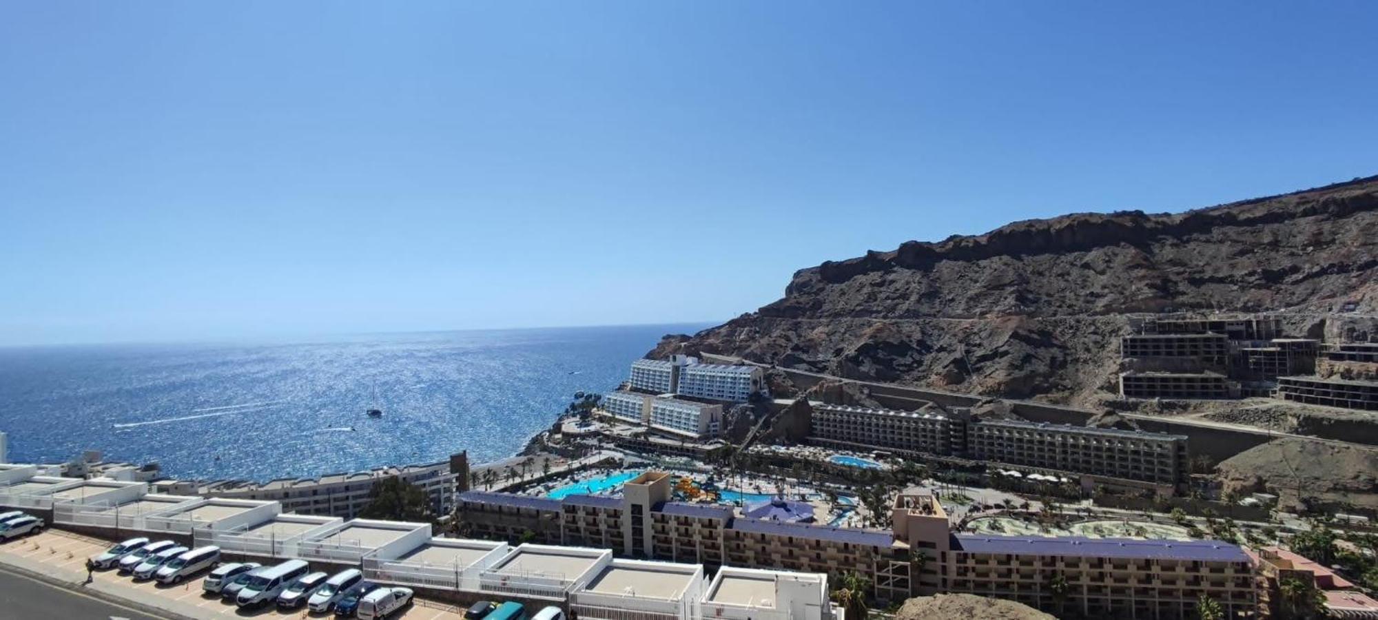 Ocean View Apartment In Taurito, Mogan - Top Floor Dış mekan fotoğraf